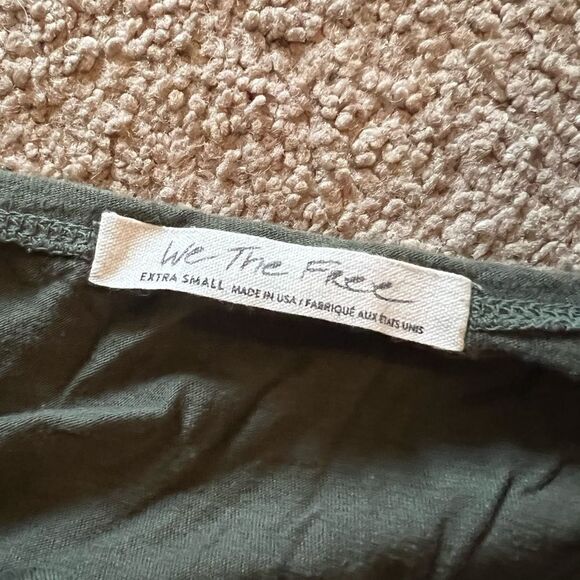 We the free to the max xs green & black maxi dress - Picture 9 of 12